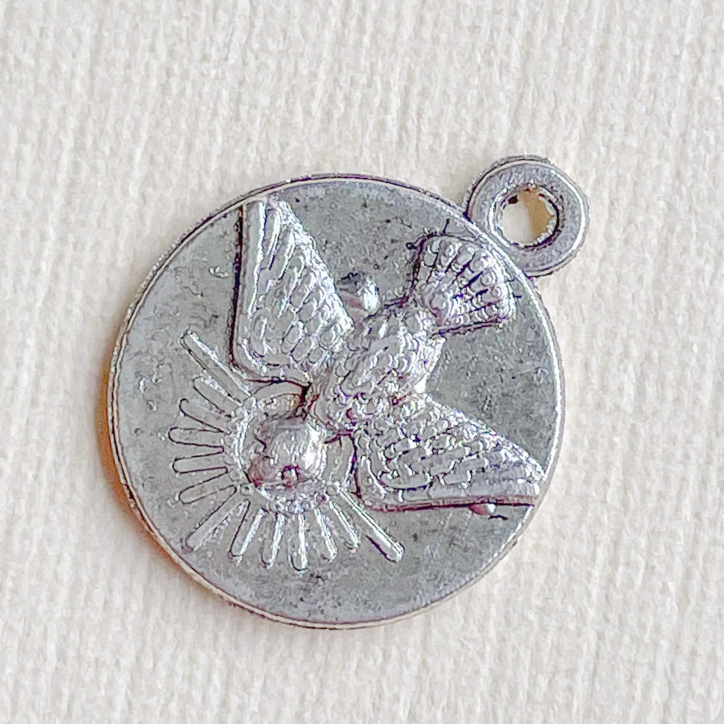 12mm Illuminated Bird Coin Charm - 12 Pack - Image 3