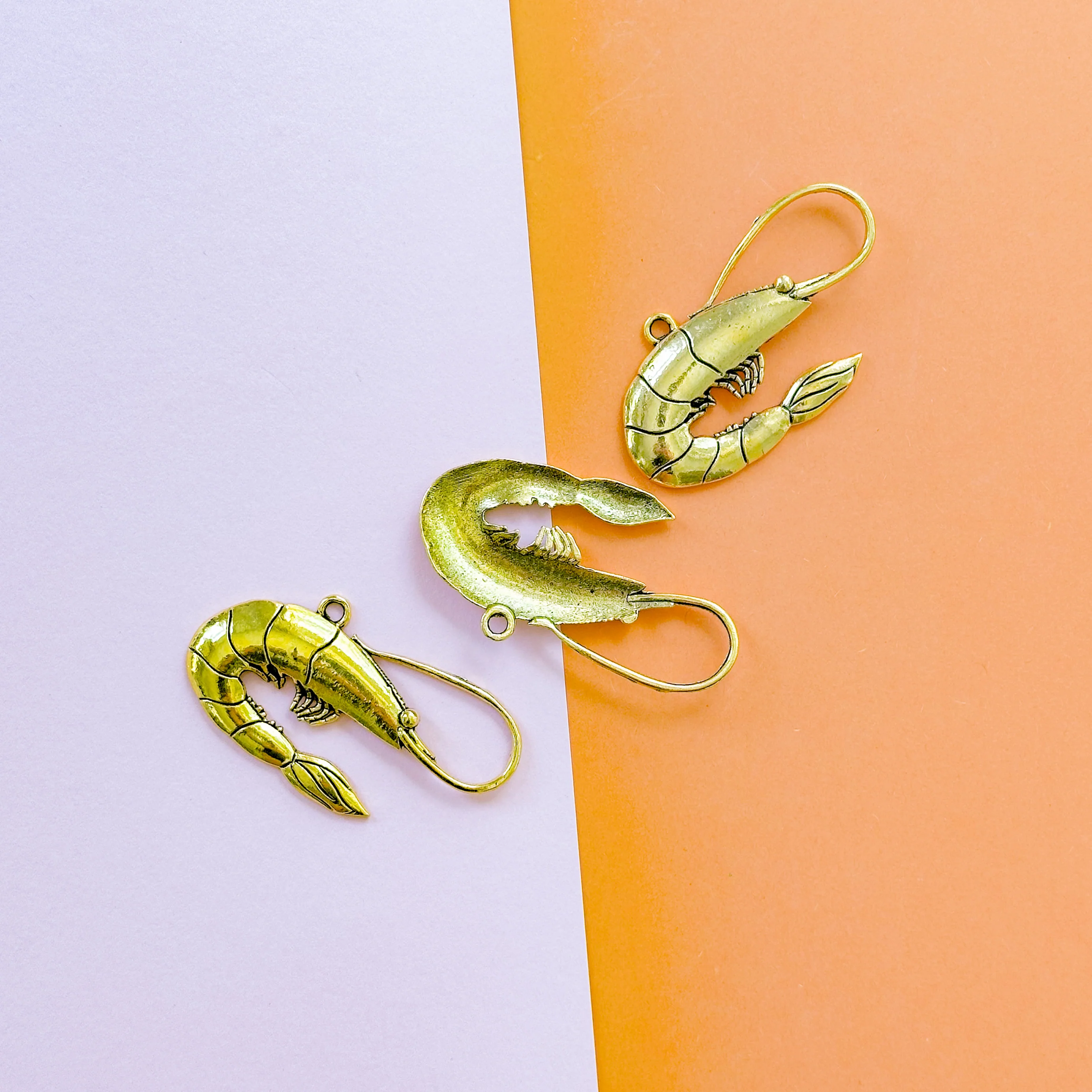 56mm Gold Shrimps Charming - 2 Pack - Image 2