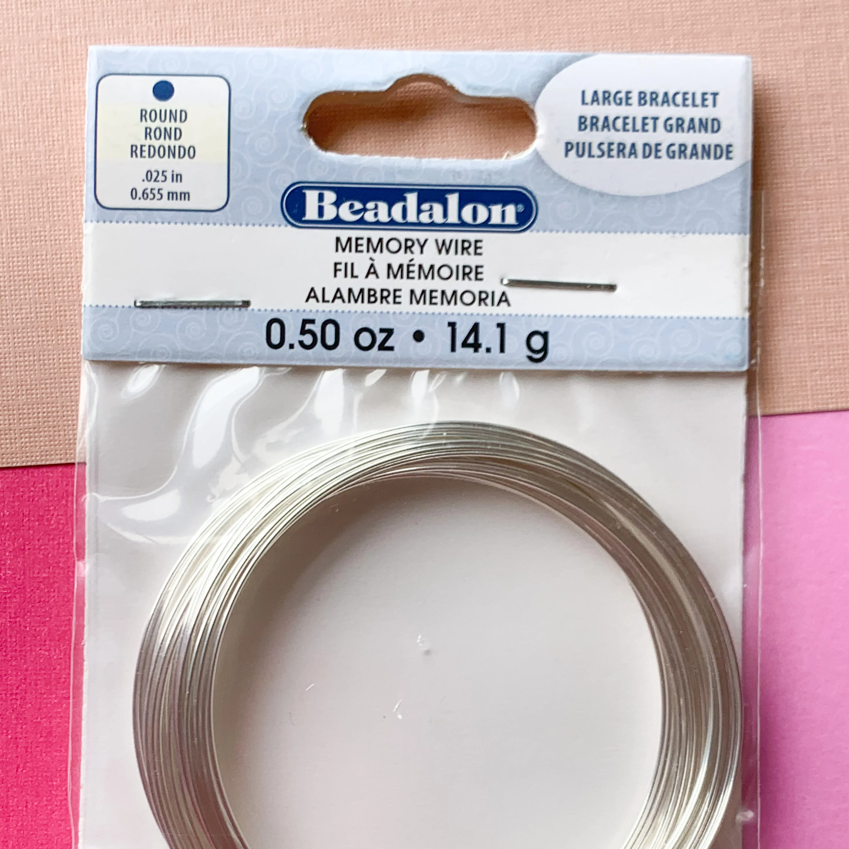 0.655mm Silver Memory Wire - Image 2