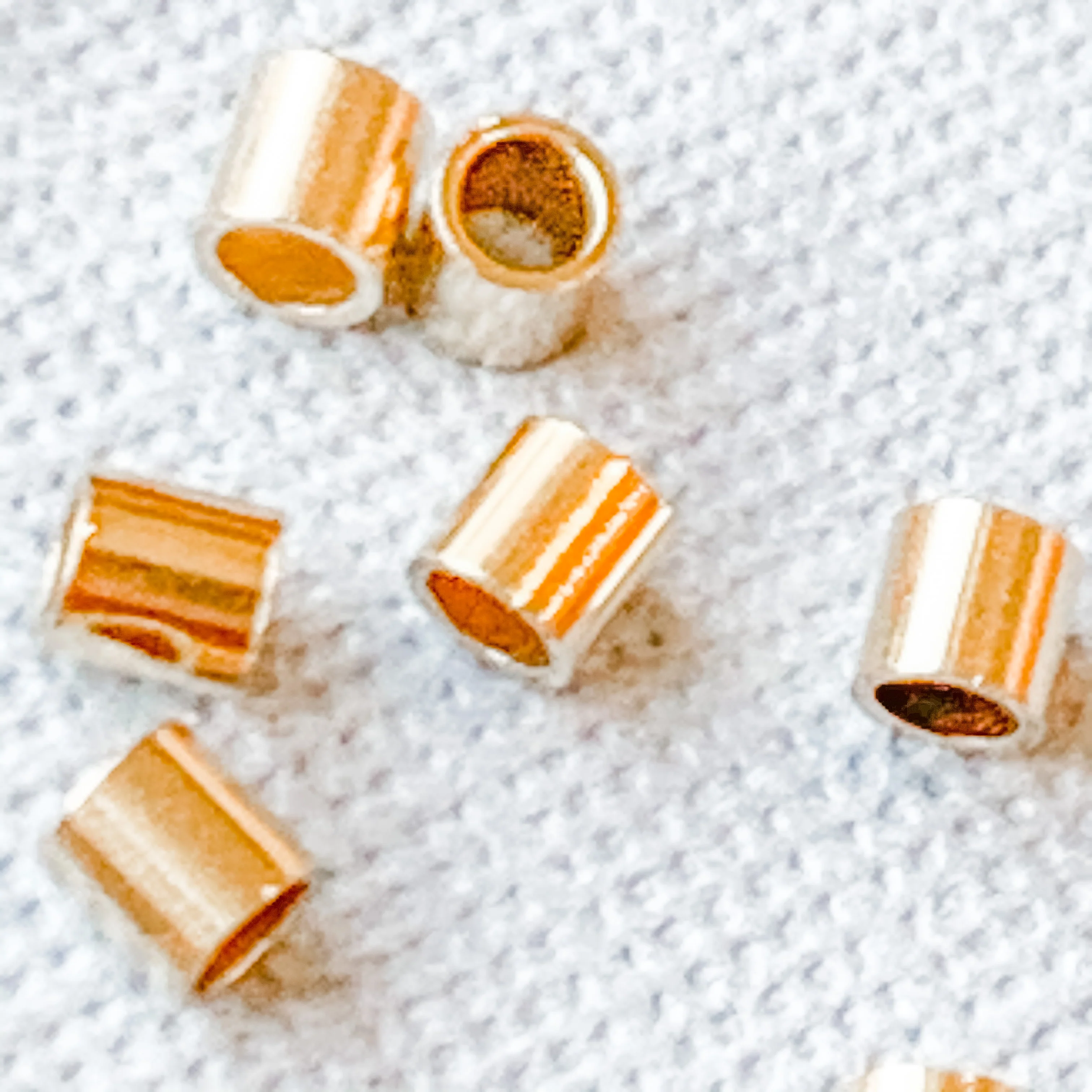 2mm Gold Filled Crimp Tubes - 20 Pack - Image 3
