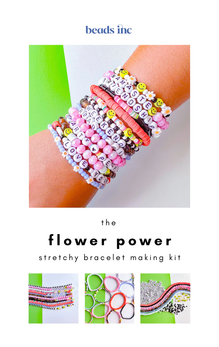 The Flower Power Stretchy Bracelet Making Kit - Image 11