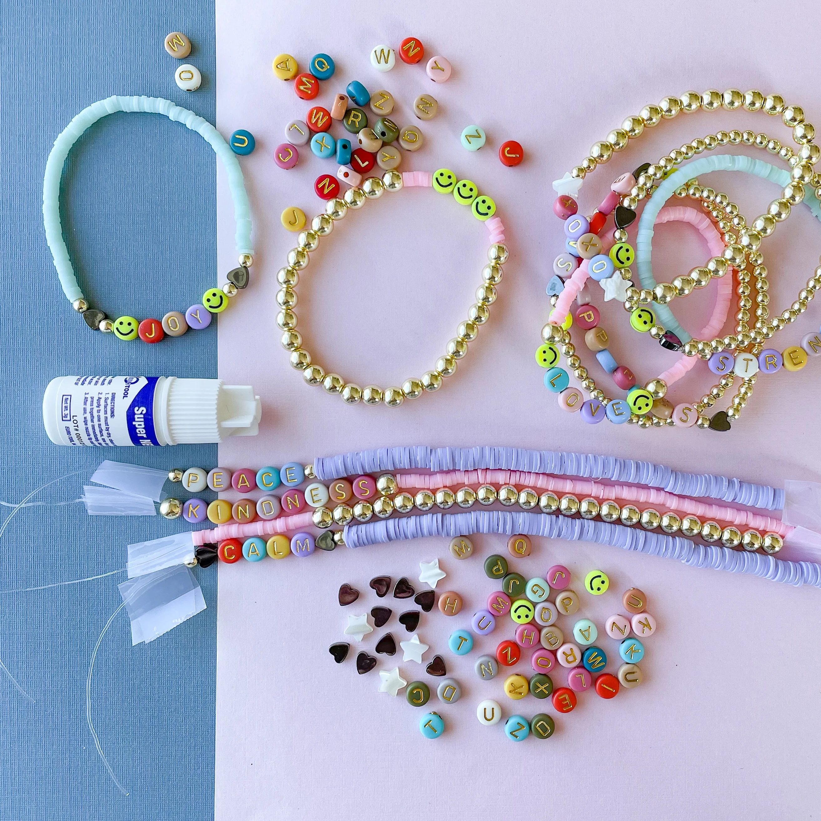 The Happiness Stretchy Bracelet Making Kit - Image 4