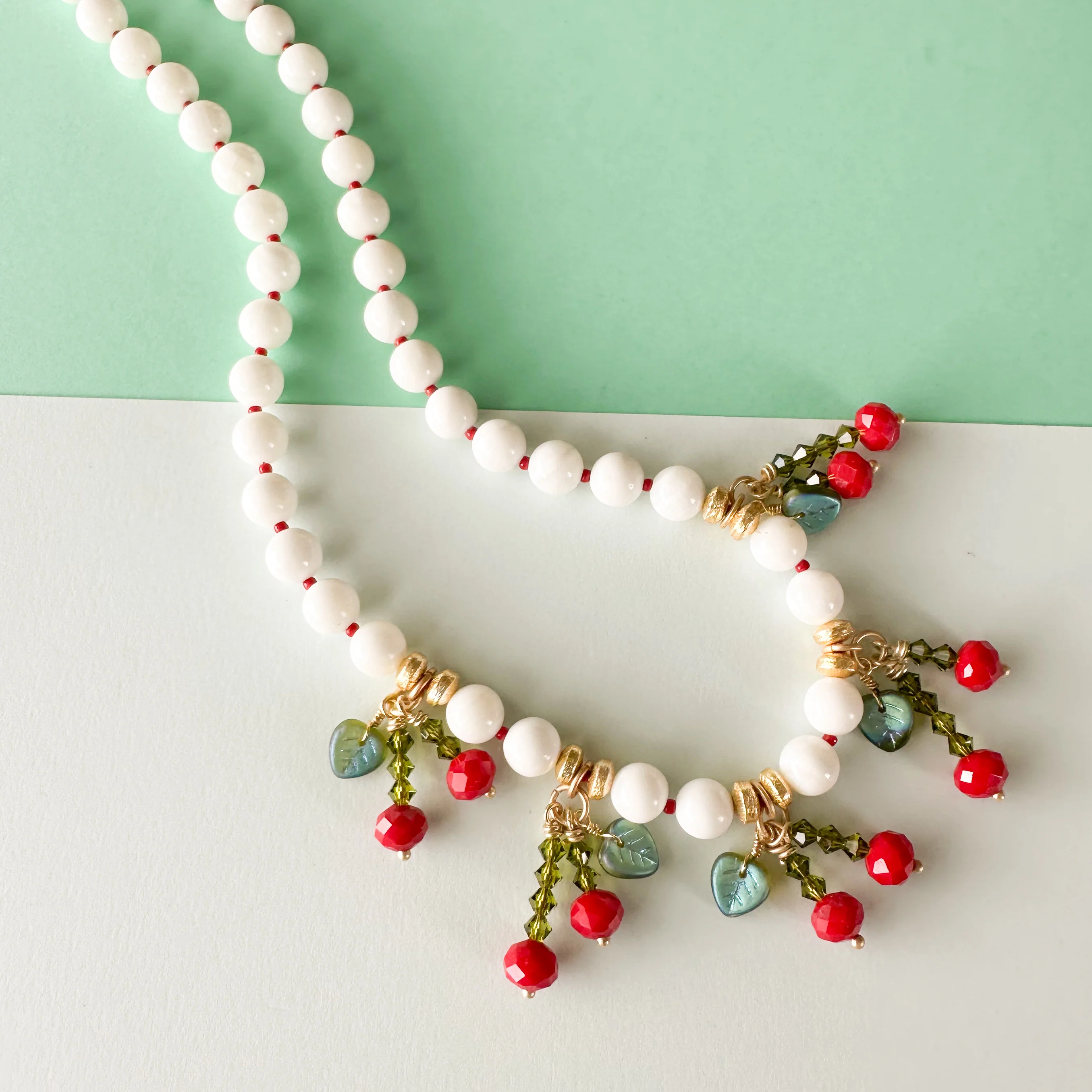 The Very Cherry Necklace Kit